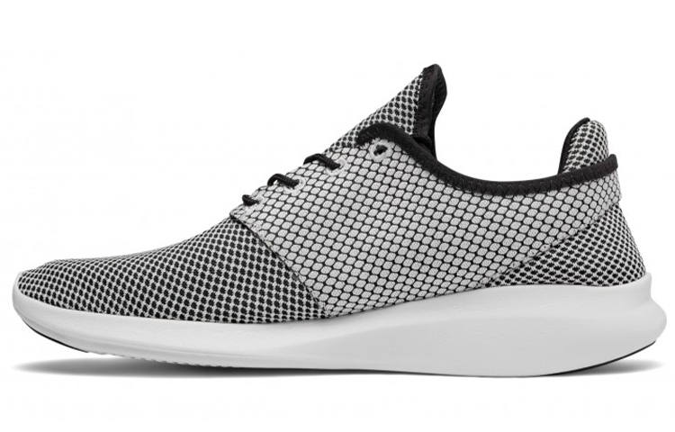 New Balance New Balance NB Coast V3 Fabric Sports Mid top Running Shoes Men's Black White Gray