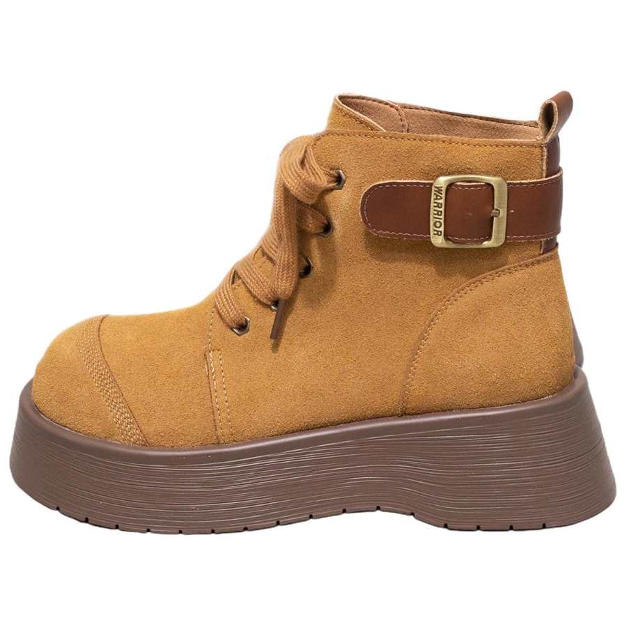 WARRIOR WARRIOR Short Combat Boots 3cm Women's