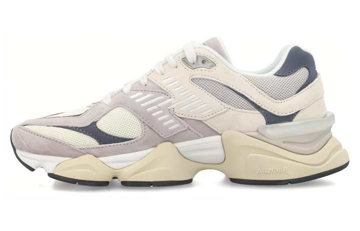 New Balance New Balance NB 9060 Comfortable Cushioning, Wear Resistant Low top Running Shoes Unisex Ecru