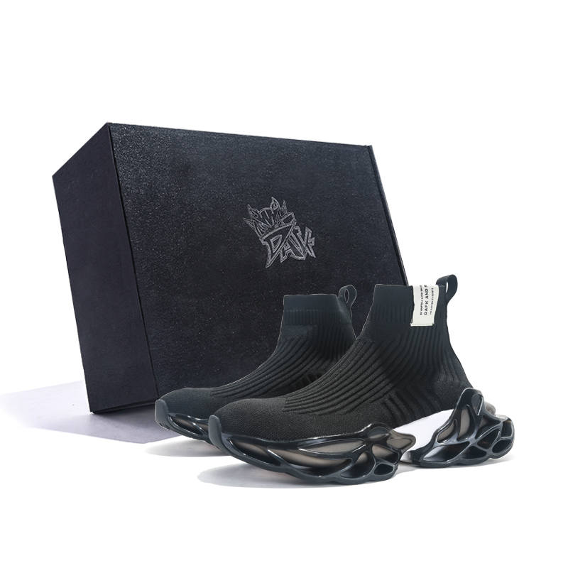 DAFK Cushioning, Abrasion Resistant, Breathable, Height Increasing High top Running Shoes Men's
