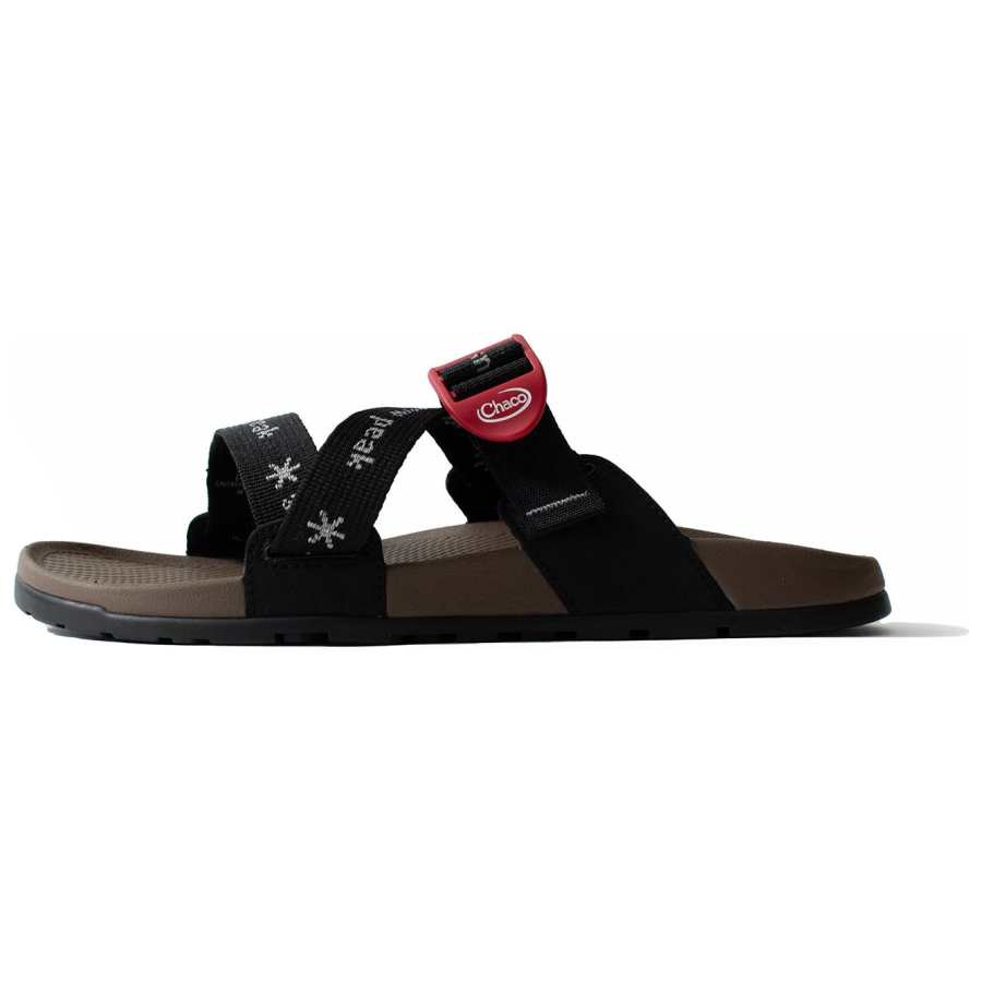 Snow Peak Slip Resistant Abrasion Resistant Slide Slippers Women's Black