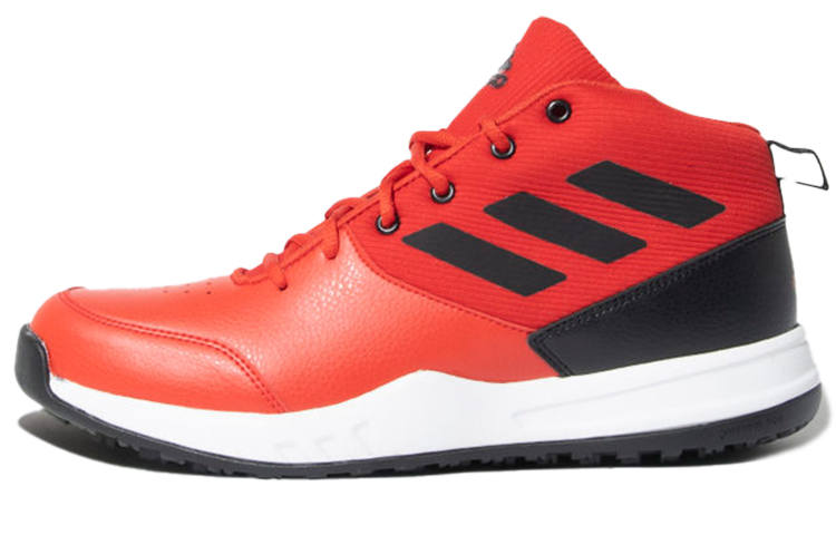 Adidas Adidas Running Shoes Men's Mid Top Orange Red