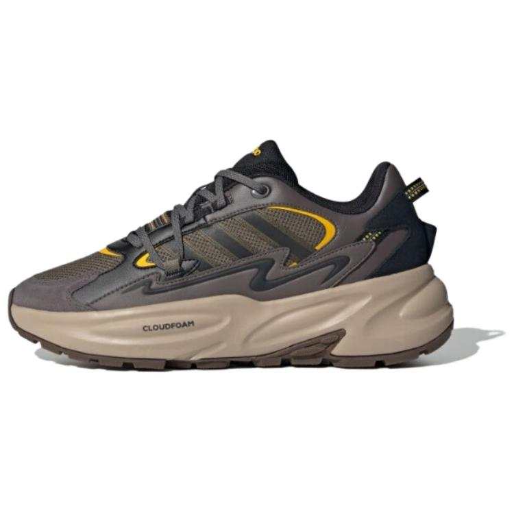 Adidas Adidas OZWAVE SURGE Comfortable Slip Resistant Abrasion Resistant Low top Casual Shoes Unisex Charcoal Gray