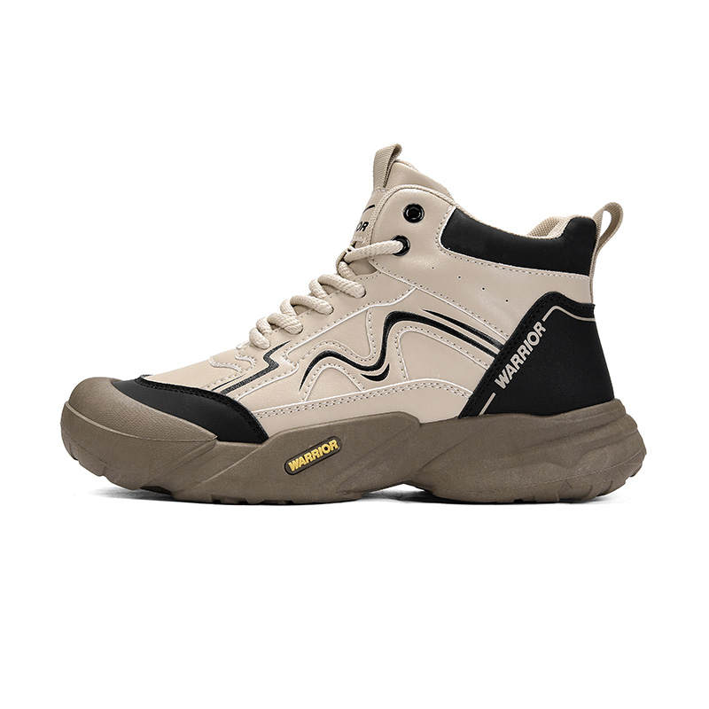 Warrior Cushioning Height Increasing Abrasion Resistant Slip Resistant High top Running Shoes Men's