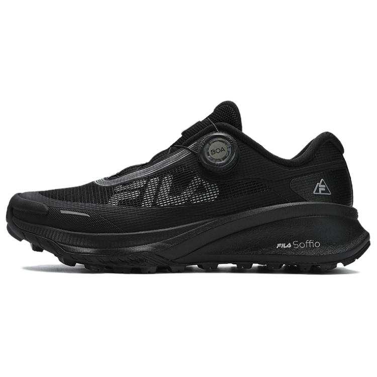 FILA LYNX BOA 3+ Fabric Abrasion Resistant Low top Running Shoes Women's Black