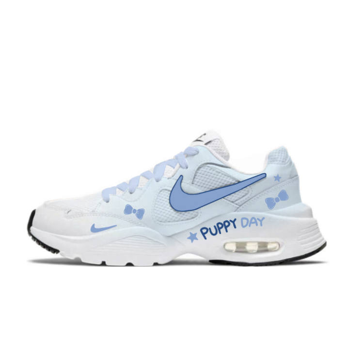Nike Nike Air Max Fusion Leather Low top Running Shoes Women's White
