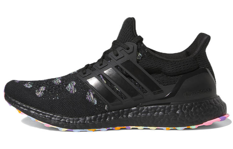 Adidas Adidas ULT Fabric Slip Resistant, Abrasion Resistant, Lightweight Low top Running Shoes Unisex Black Purple