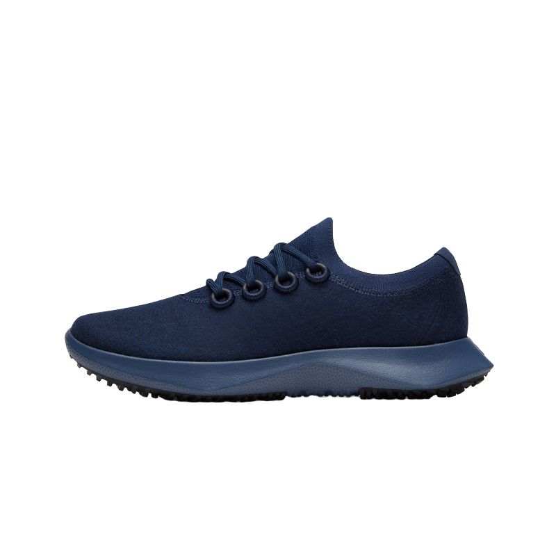 Allbirds Wool Dasher 2 Cushioning Slip Resistant Low top Running Shoes Women's Dark Navy Blue