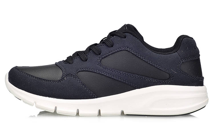 Li-Ning Li Ning LN Bullet Classic Cushioning Low top Running Shoes Women's Black Blue