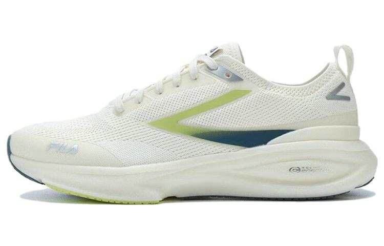 FILA ENERGY 1+ Mesh Low top Casual Running Shoes Men's White Green
