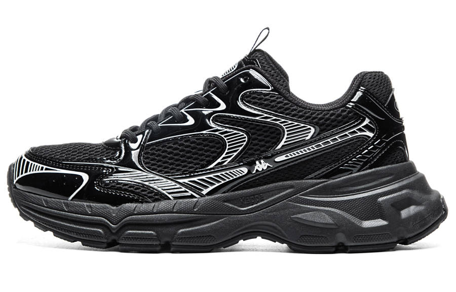 Kappa Kappa Runner Black White