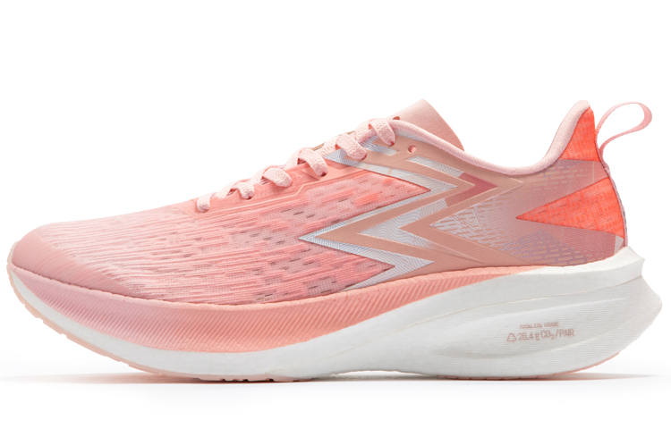 361° Flame ET Slip Resistant, Abrasion Resistant, Breathable, Rebound Low top Sprint Running Shoes Men's Pink