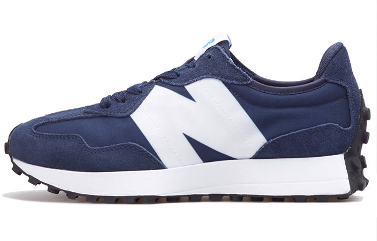 New Balance New Balance NB 327 Cushioning Abrasion Resistant Low top Running Shoes Unisex Dark Blue