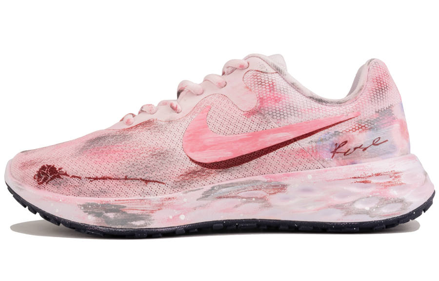 Nike Nike REVOLUTION 6 Breathable Low top Running Shoes Women's Pink