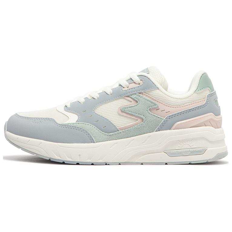 361° Abrasion Resistant Lightweight Wear resistant And Lightweight Low top Casual Shoes Women's Beige Gray Green
