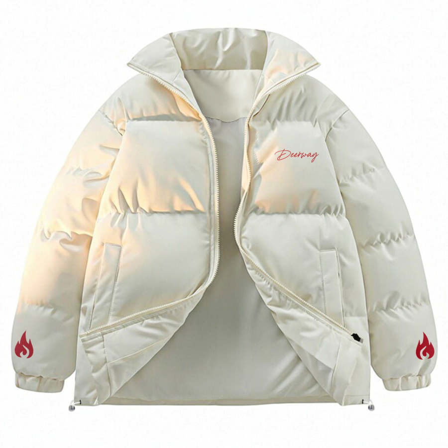 DEERWAY DEERWAY Puffer Jackets Unisex Stand Collar Moderate Padded Puffer Jacket