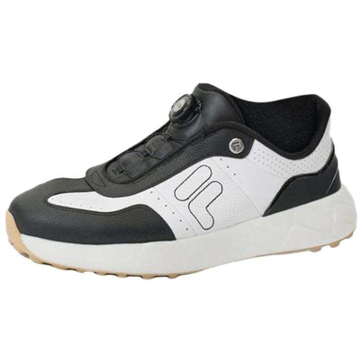 FILA GF DRIVER Abrasion Resistant Low top Golf Shoes Men's FILA White Blue Outfit Color
