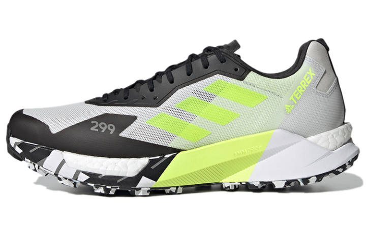 Adidas Adidas Terrex Agravic Ultra Trail 'Grey Solar Yellow'