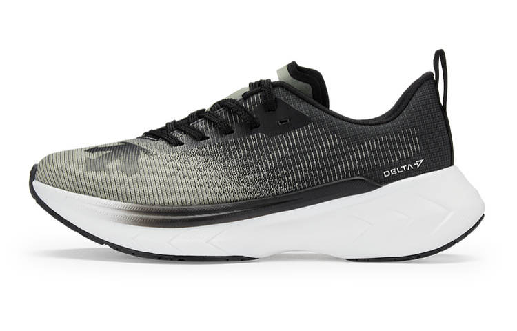 DESCENTE RUNNING Breathable Rebound Breathable And Resilient Low top Running Shoes Women's Black