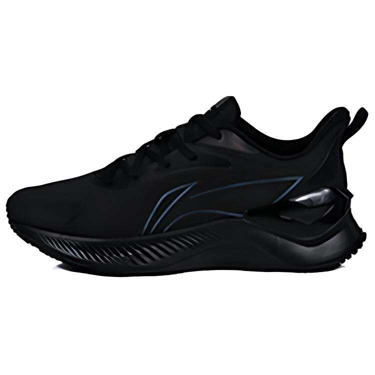 Li-Ning LiNing YueYing 3.0 Cushioning Abrasion Resistant Breathable Low top Casual Running Shoes Men's Black
