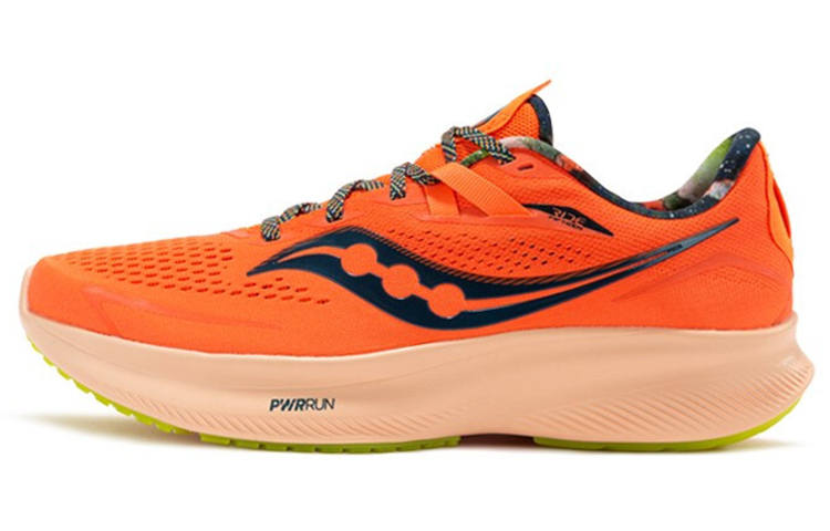 Saucony Ride 15 Fabric Cushioning Slip Resistant Abrasion Resistant Lightweight