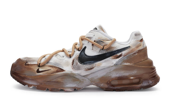 Nike Nike Air Max Fusion Cushioning Low top Running Shoes Women's Umber White