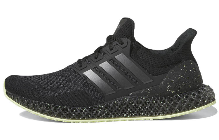 Adidas Adidas Ultra 4D Fabric Low top Carbon Plate Training Long Distance Running Racing Running Shoes Unisex Black