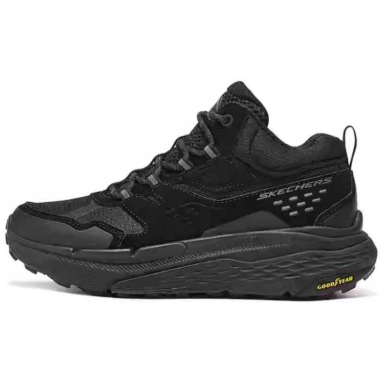Skechers Trendy Slip Resistant Abrasion Resistant Low top Running Shoes Women's Black