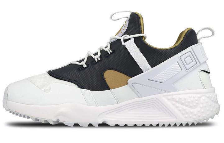 Nike Nike Air Huarache Running Shoes Men's Low Top White/Black