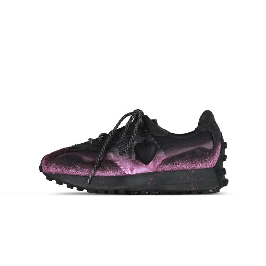New Balance New Balance NB 327 Cushioning, Wear Resistant Low top Running Shoes Unisex Black Pink