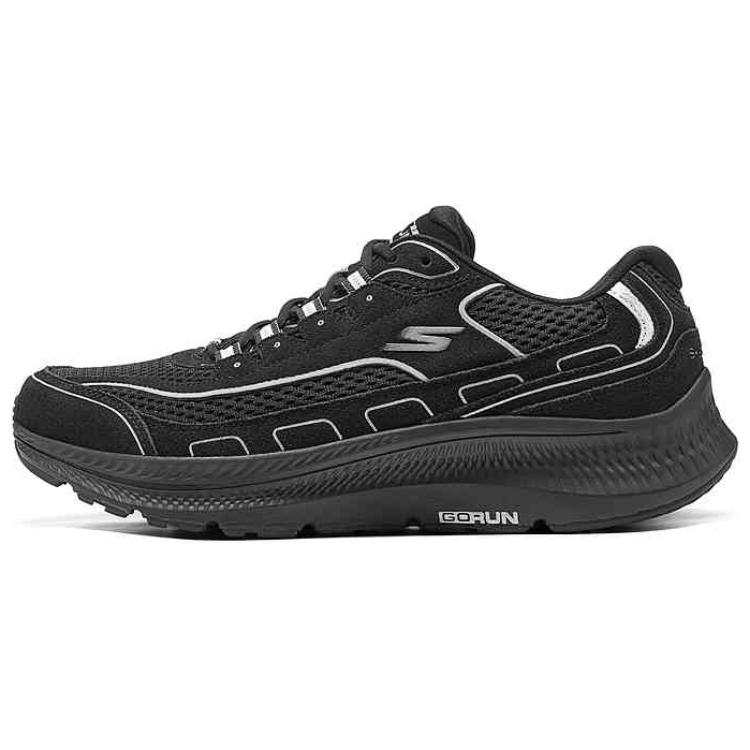 Skechers MEN'S GO Abrasion Resistant Low top Running Shoes Men's Black