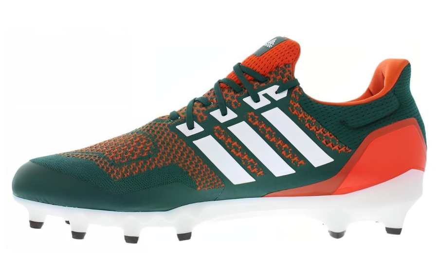 Adidas UltraBoost Adidas Cleat 'Miami Hurricanes' Pe