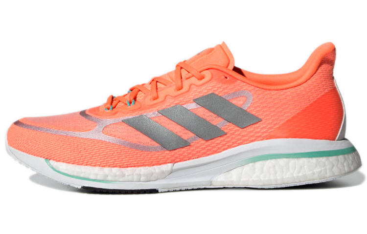 Adidas Adidas Supernova+ Fabric Wear resistant, Non slip And Breathable Low top Running Shoes Men's Orange