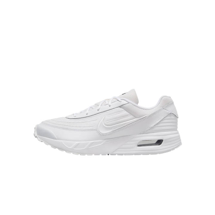 Nike Nike AIR MAX VERSE Textile, Leather Breathable Low top Running Shoes Men's White