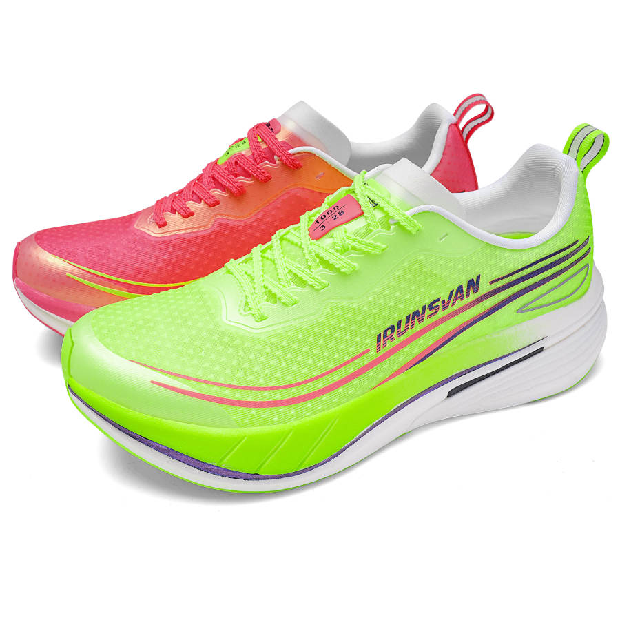 IRUNSVAN IRUNSVAN Low top Running Shoes Unisex Phantom Forest Flame