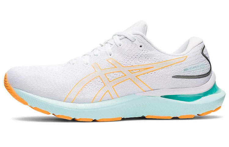 ASICS Gel Cumulus 24 'White Orange Pop' Women's