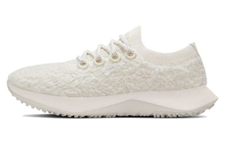Allbirds Wool Dasher 2 Fluff Cushioning Slip Resistant Abrasion Resistant Low top Running Shoes Men's Natural White