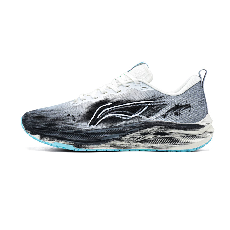 Li-Ning Li Ning Red Hare 8 Running Shoes Men's Low Top Black/Gray