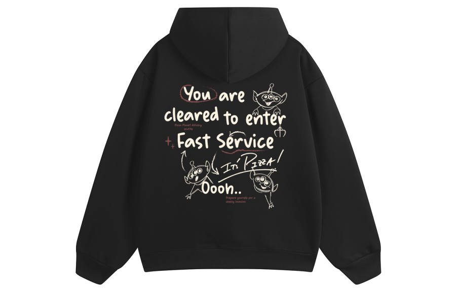Disney Sweatshirts Unisex Hooded Thickened Heavyweight