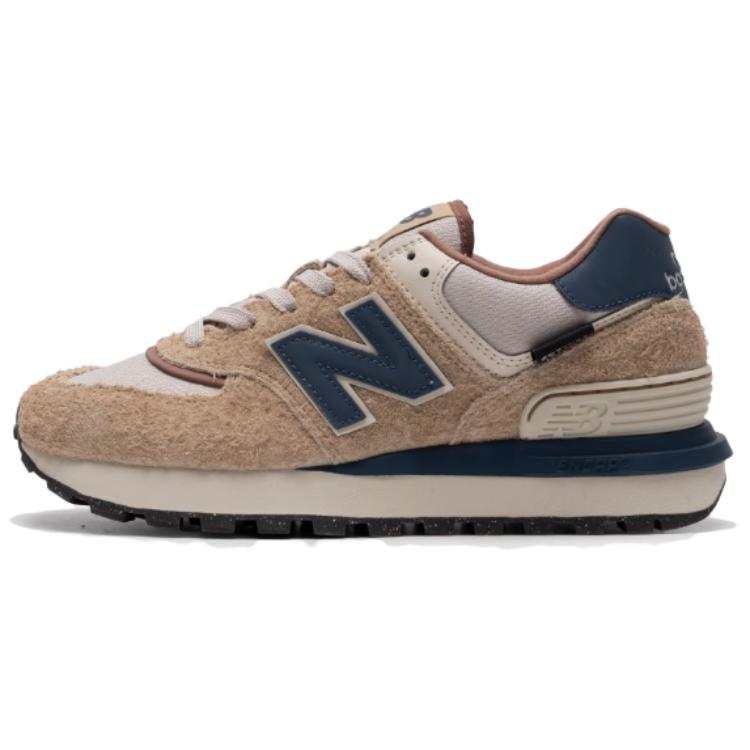 New Balance New Balance NB 574 Low top Casual City Commuting Running Shoes Unisex Beige Blue