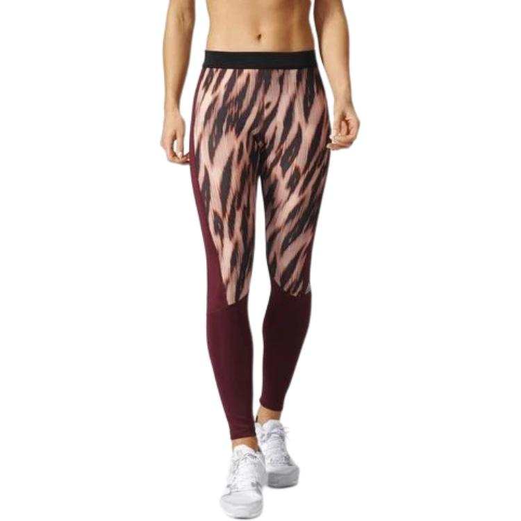 Adidas Adidas Sports Pants Women's Red Moderate