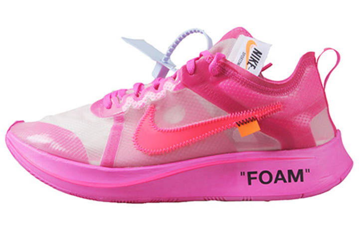 Nike Nike X Off White Zoom Fly Sp 'Tulip Pink'