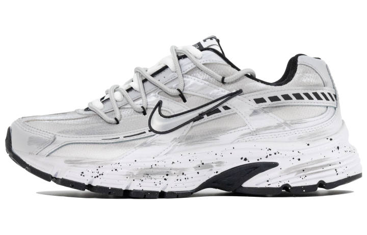 Nike Nike Initiator Abrasion Resistant Low top Running Shoes Women's Black White Gray