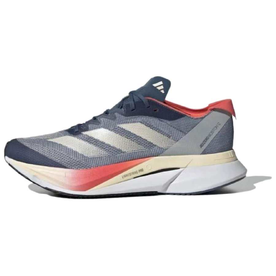 Adidas Adidas Adizero Boston 12 Boston Marathon Preloved Ink Wonder White Preloved Scarlet