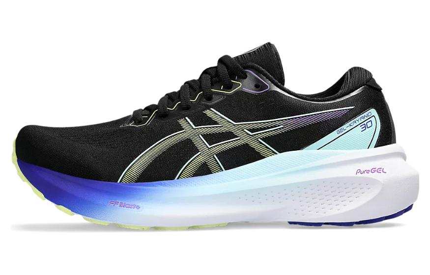 ASICS Gel Kayano 30 Black Glow Yellow Women's