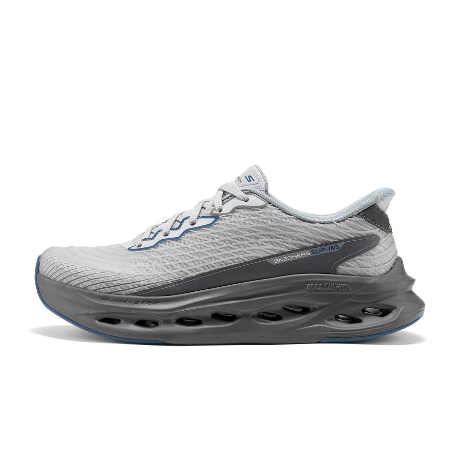 Skechers MEN'S GO Abrasion Resistant Low top Running Shoes Men's Gray