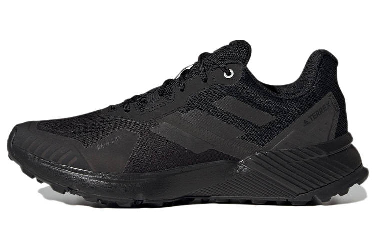 Adidas Adidas Terrex Soulstride Trail Fabric Slip Resistant, Abrasion Resistant, Breathable Low top Running Shoes Unisex Black