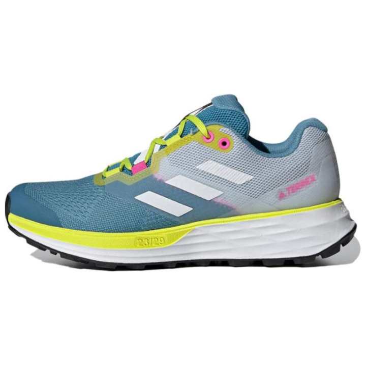 Adidas Adidas Wmns Terrex Two Flow Trail 'Hazy Blue Acid Yellow' Women's