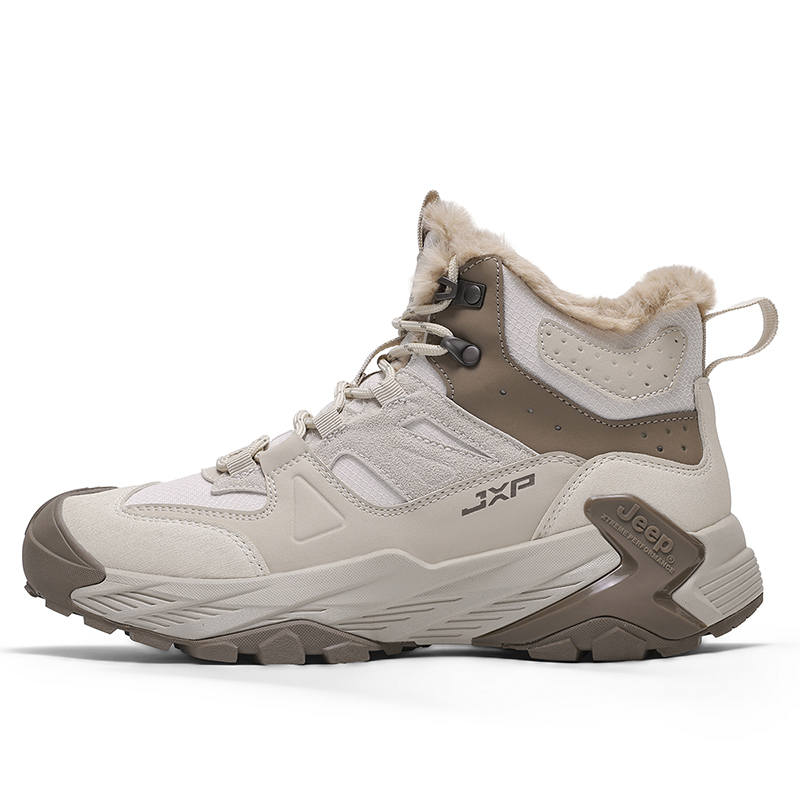 Jeep Jeep Thermal Waterproof Coverage Slip Resistant Short Snow Boots Men's
