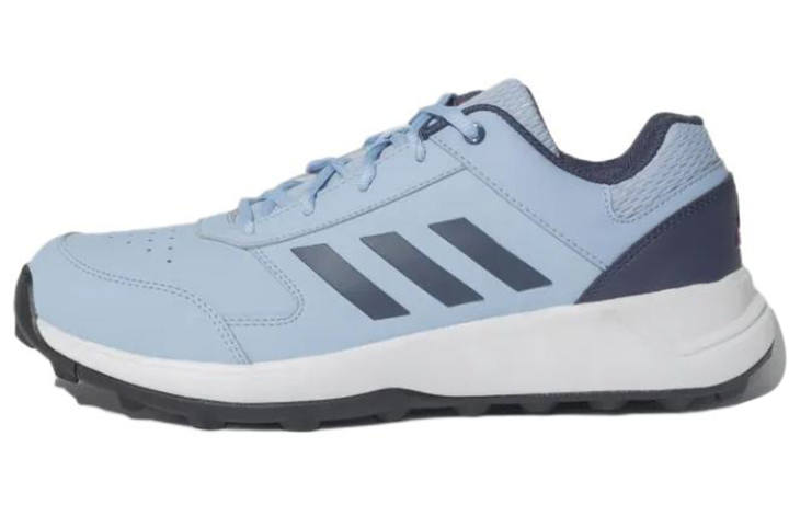 Adidas Adidas Wind Chaser Comfortable Leather Slip Resistant Abrasion Resistant Low top Running Shoes Men's Sky Blue
